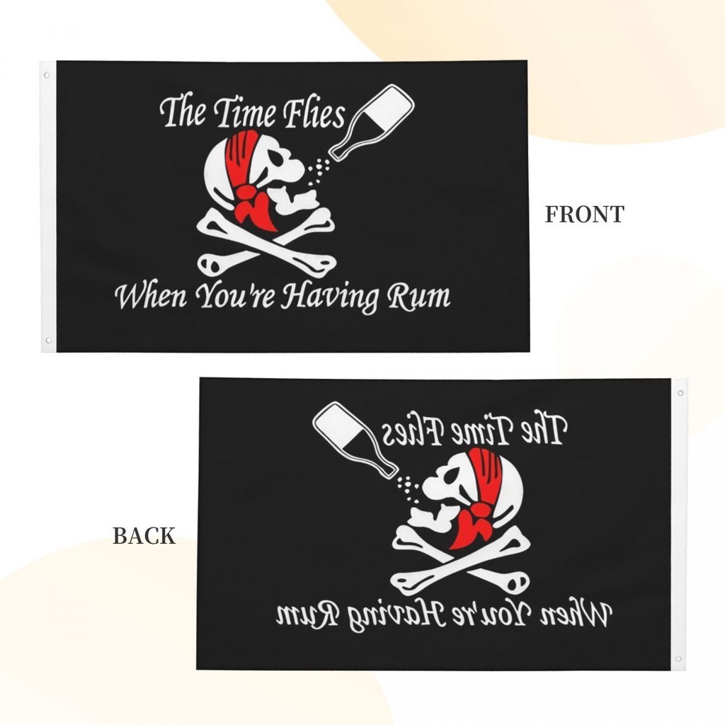 Jack Rackham Skull Bone Pirate Flag Flag Double Sided Outdoor Banner ...