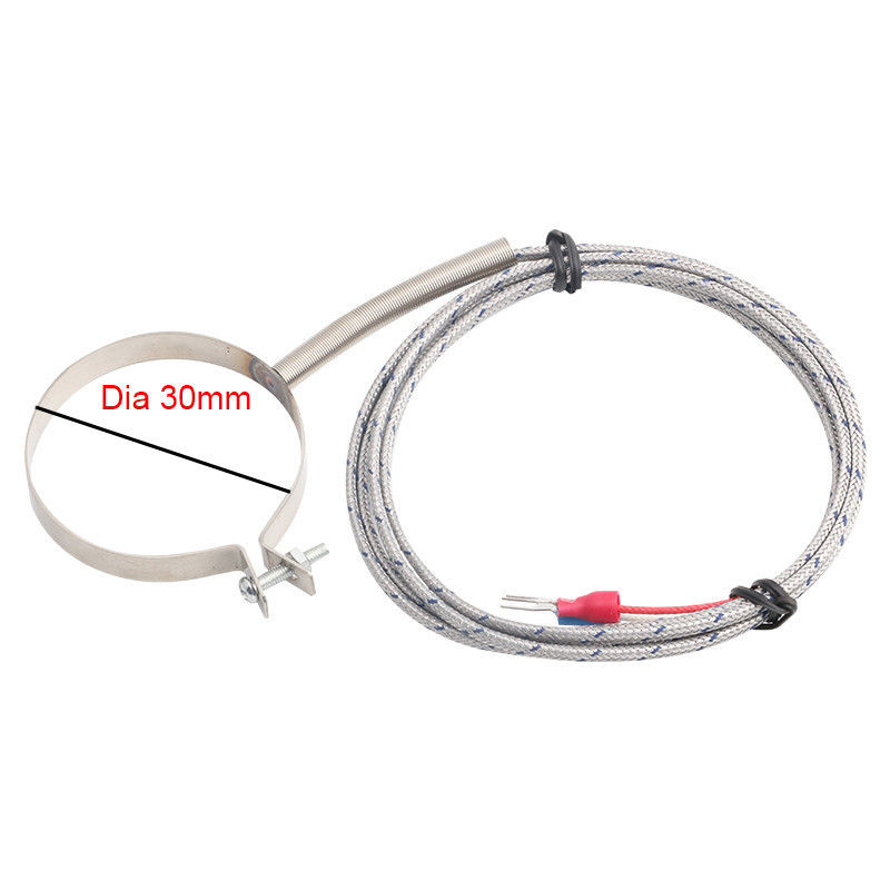 Ring 30MM 40MM 50MM Circle Hoop Clamp K Type Thermocouple Temperature ...