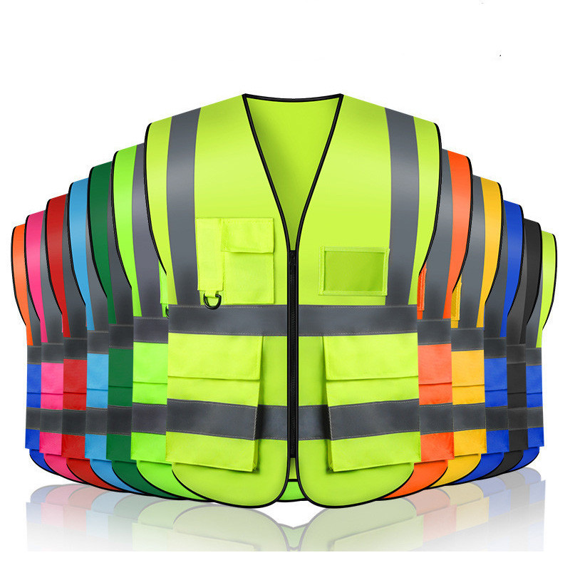☚20 Pieces Night Riding Running Safety Vest Reflective Jacket Security ...