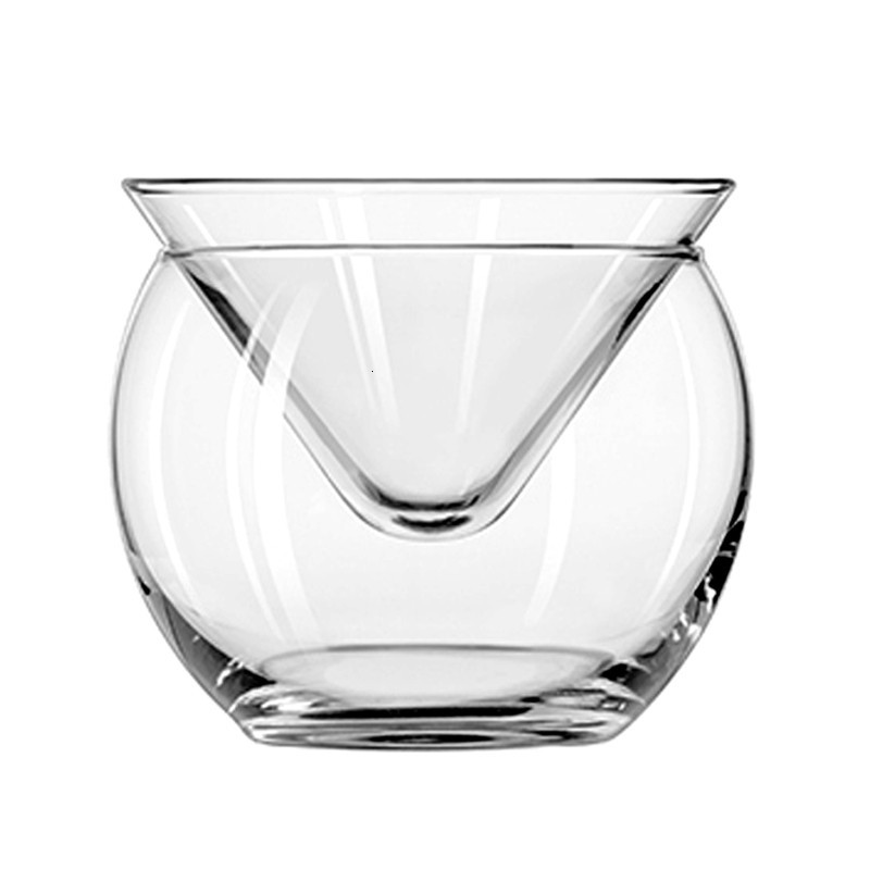 Personalized Molecular Triangle Cocktail Glass American Martini Cup ...