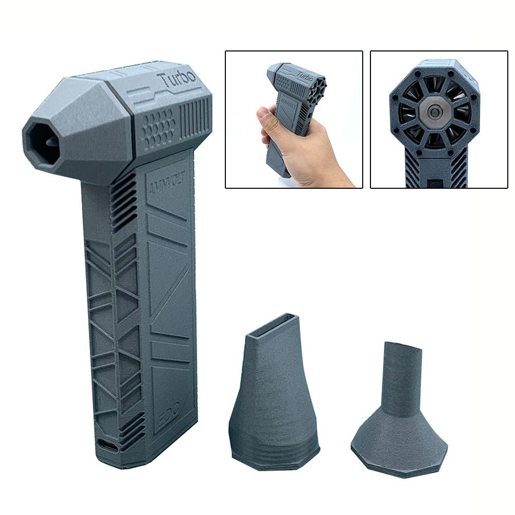Mini Turbo Jet Fan With 3pcs Nozzles Brushless Motor Mini Turbo Jet Fan ...