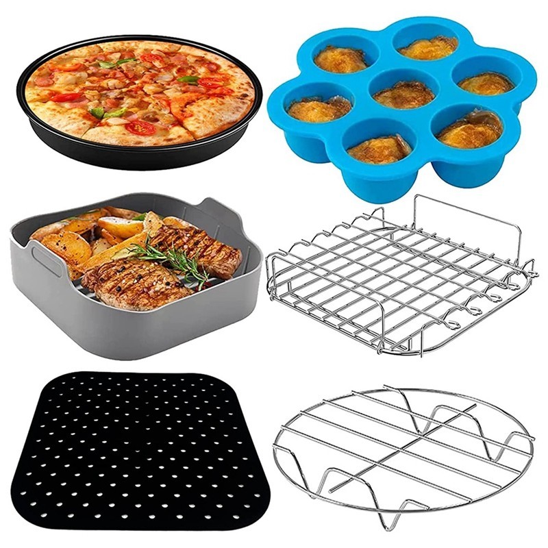 ♥5.5 L Square Compressed Air Fryer Accessories, For Cosori Ninja
