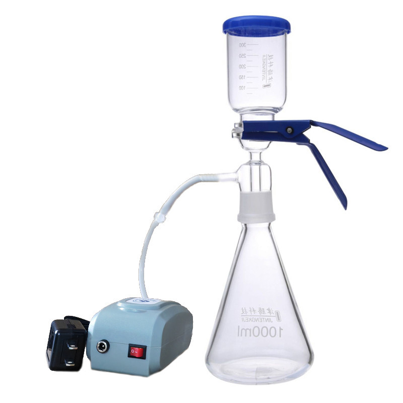 Laboratory Sand core suction device Mini Pump Filter Unit Device Glass ...