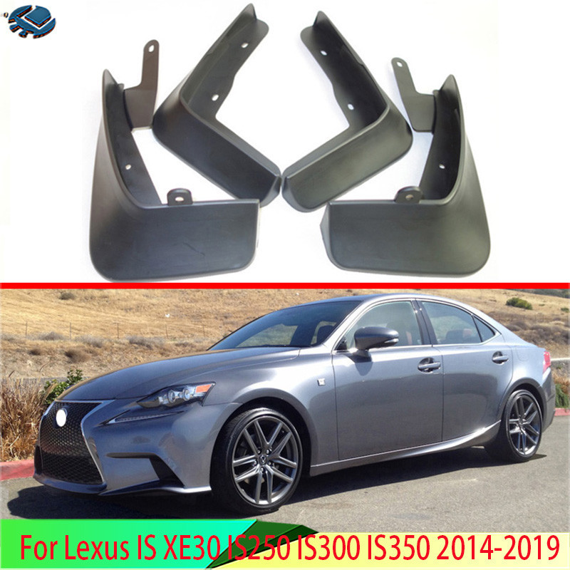 4PCS For Lexus IS XE30 IS250 IS300 IS350 20142019 Mud Flaps Splash