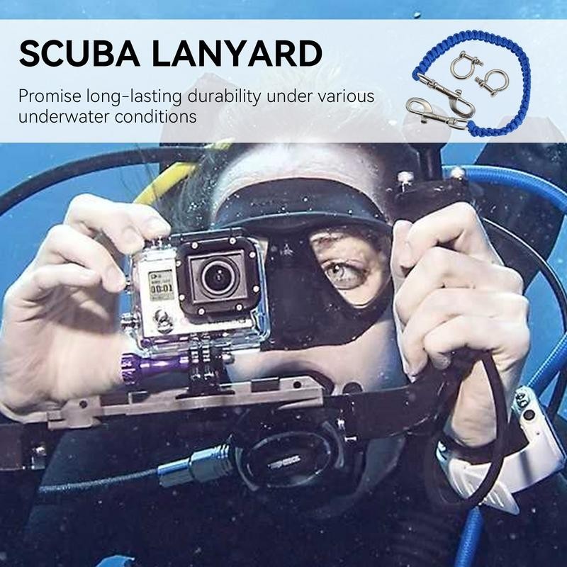 Underwater Camera Housing Carry Lanyard Tough Flexible Scuba Lanyard ...