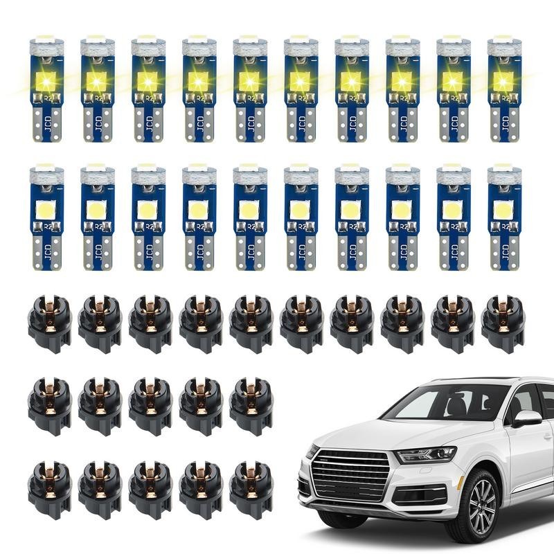 ☪Instrument Cluster LED Lights 20pcs Instrument Panel Light Ultra ...