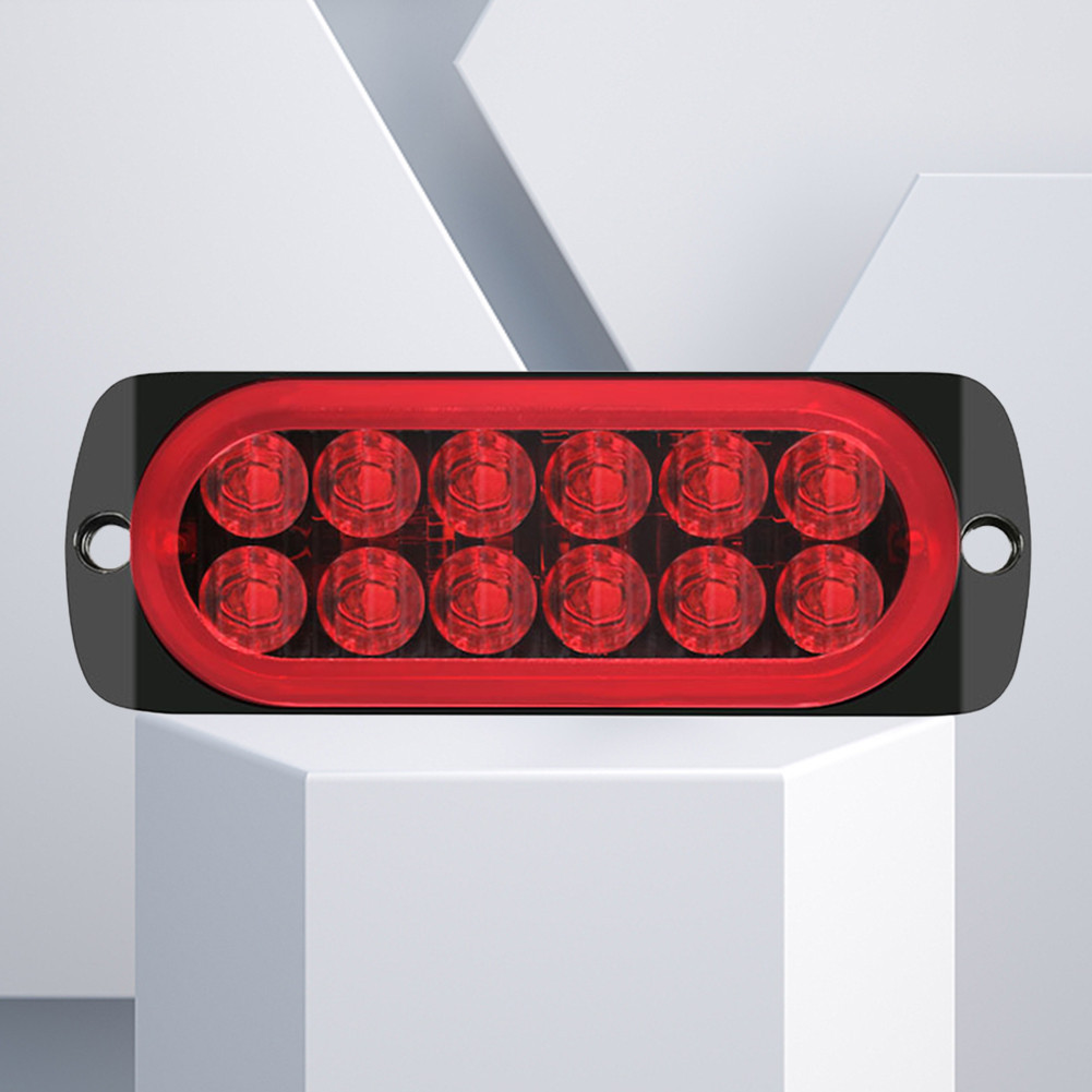 ️12W LED Side Light IP67 Waterproof Trailer Brake Tail Lamp DC 12-24V ...