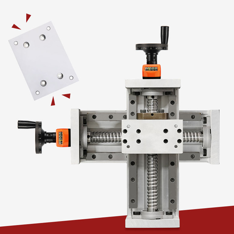 100mm-600mm Double Slider Double Line Rail 1605 Ball Screw Precision ...
