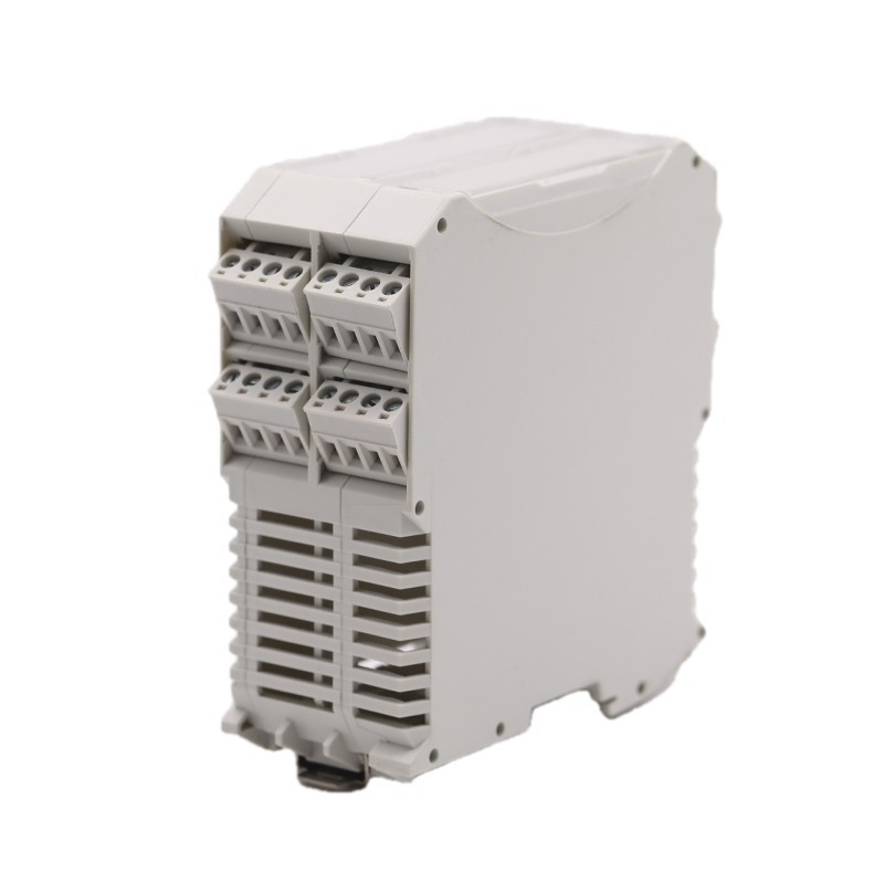 PA66 Plastic PCB terminal block enclosure Din rail mount enclosure ...