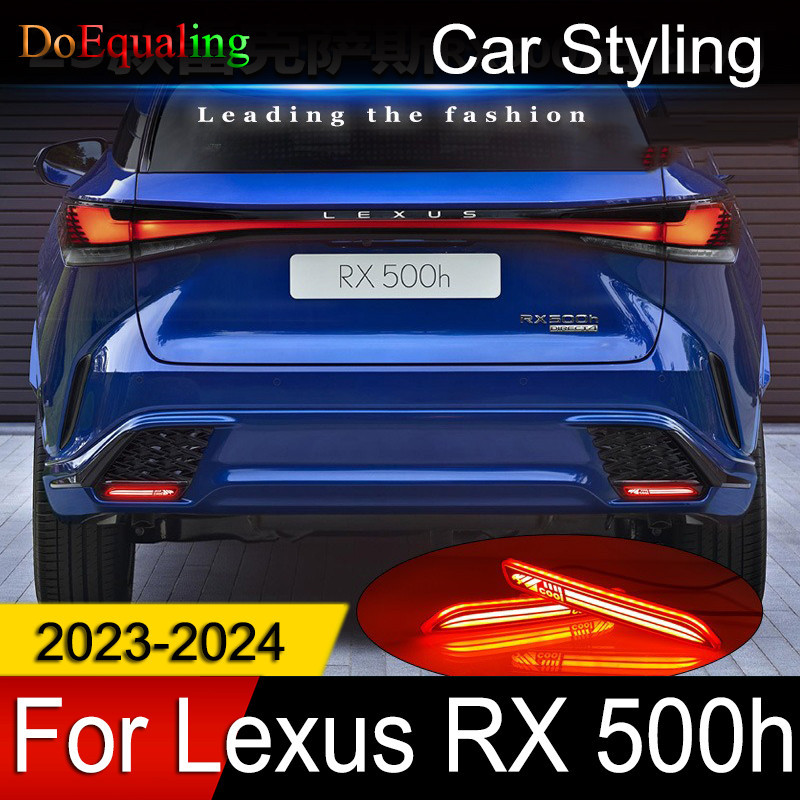 For Lexus RX 500h 2024 2023 Modified Rear Bumper Light Brake Dedicated ...