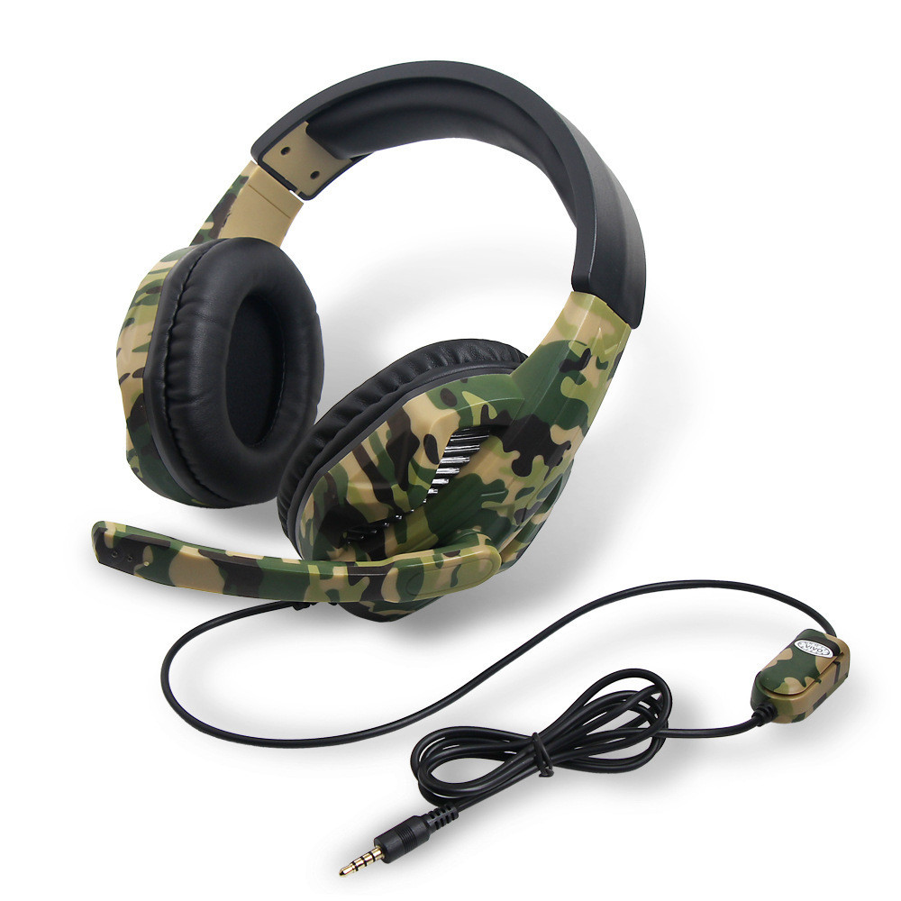 Gaming Headphones For PS4/Nintendo Switch/Xbox One/360 Adjustable Bass ...