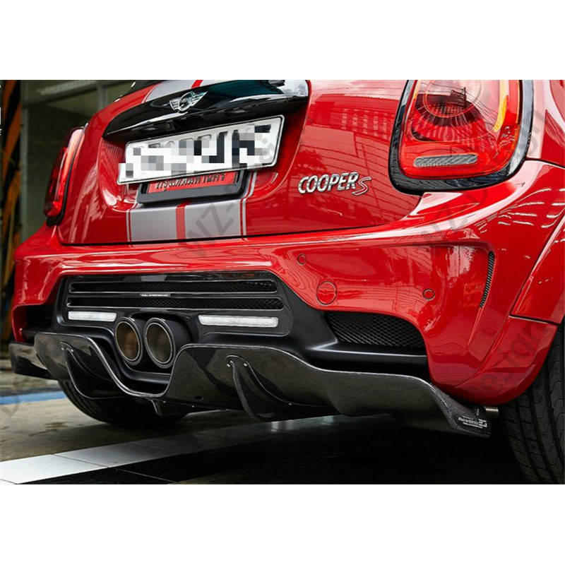 Car Accessories Fiber Glass AG Style Rear Diffuser Fit For 2014-2020 ...