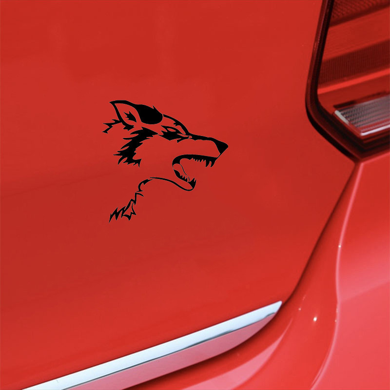 Aggressive wolf Car Stickers jdm Vinyl Sticker Handsome And Cool ...