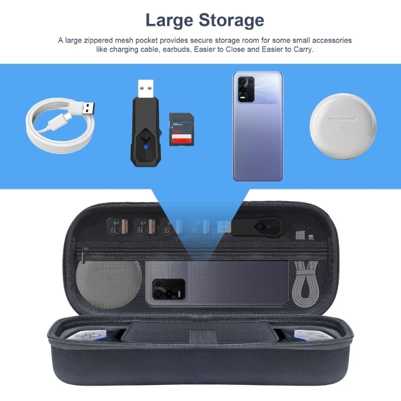 Host Handbag Waterproof Storage Case for PS Game Console Portable ...