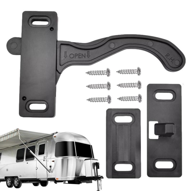 ★RV Door Handle Metal RV Screen Door Latch Kit Entry Door Hardware ...