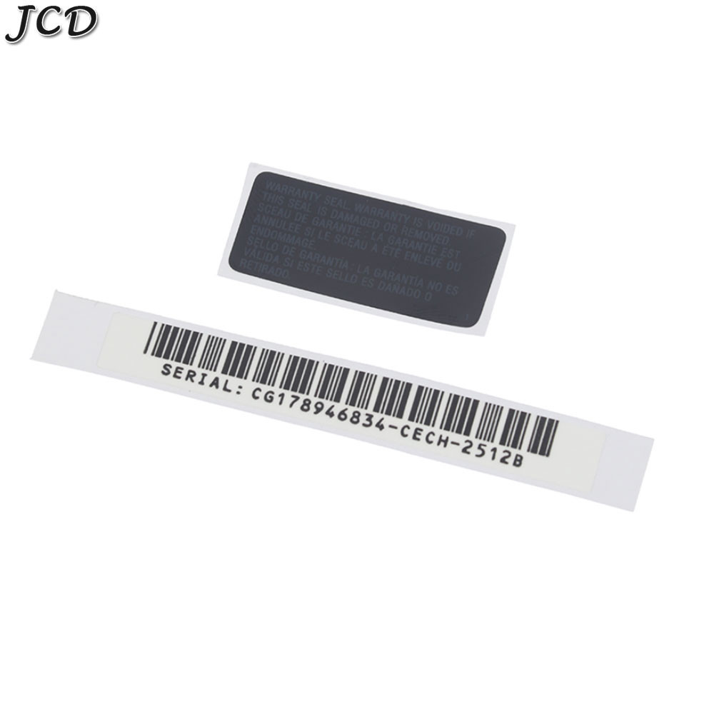 JCD 1Set Security Seal Sticker For PS3 SLIM Warranty Seals Host Seals ...