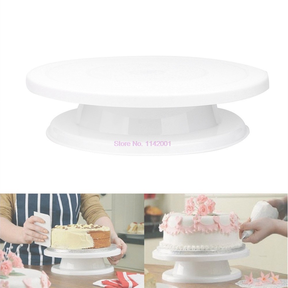 20 pcs 28cm cake decoration rotating turntable Icing Kitchen Display ...