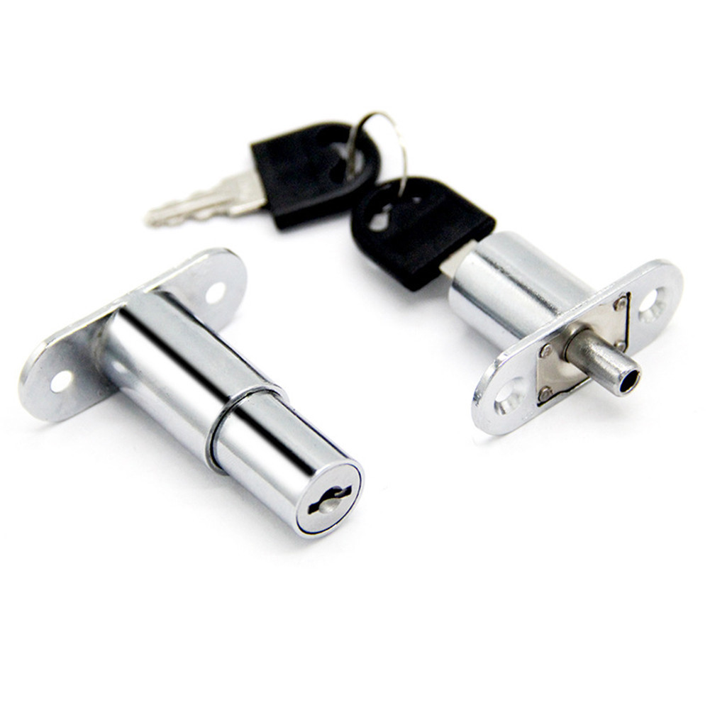 Glass Lock Sliding Door Lock Closet Showcase Furniture Cylinder Head ...