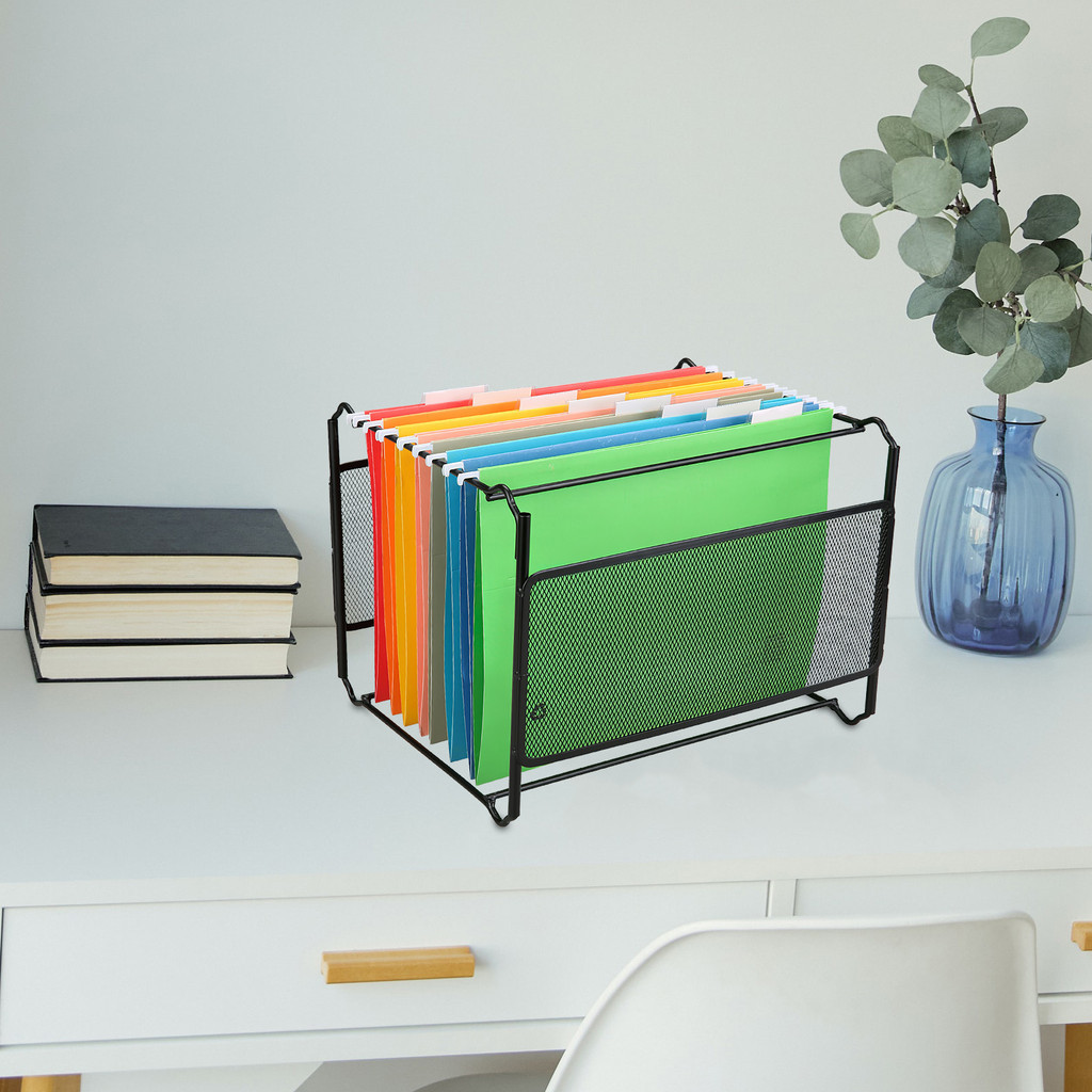 8PCS A4 Sized Suspension Folder Desktop Stand Frame Documents Holder ...