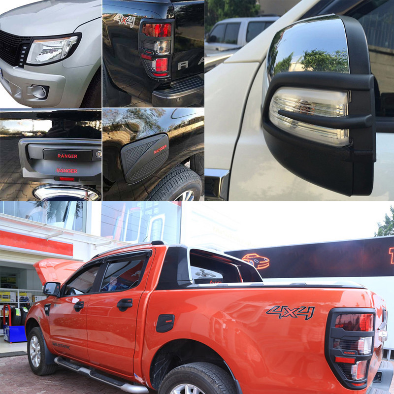 ForRanger T6 2012 2013 2014 Full Body Kits Cover Tail lamp Tuning Car ...