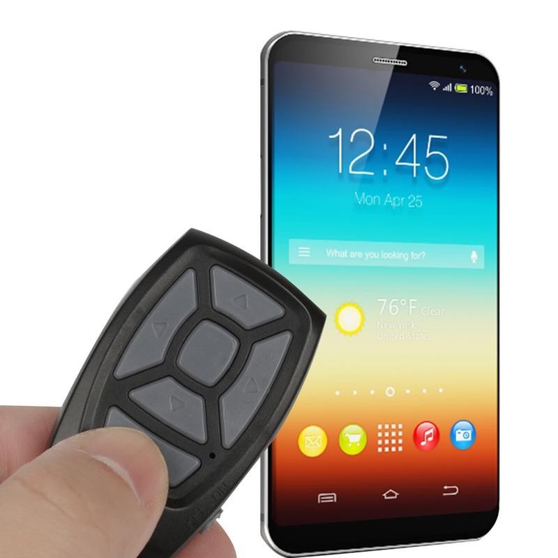 유Universal Mobile Phone Selfie Camera Shutter Blue Tooth Remote Control ...