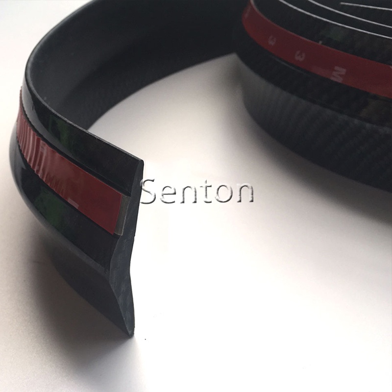 ZD Car Carbon Rear Bumper Front Lip Tail Protection Spoilers For ...