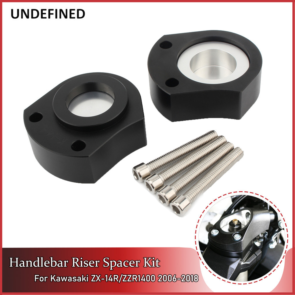 For Kawasaki Ninja ZX14R Handlebar Riser Spacer Kit Motorcycle Handle ...