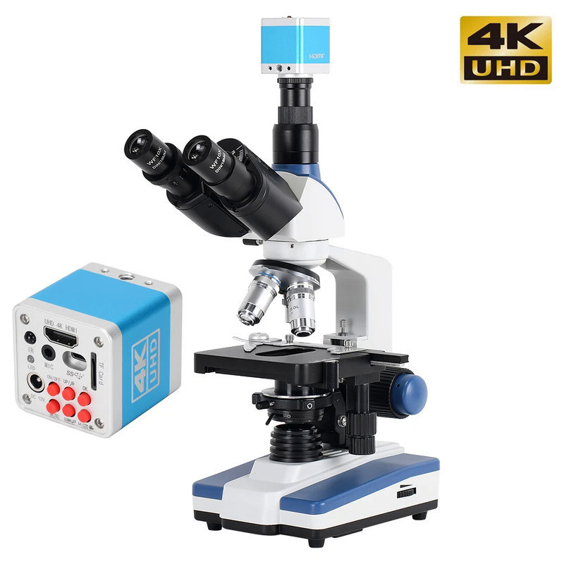 40X-2500X Real 4K Professional Biological Microscope Compound ...