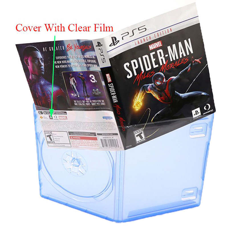 Blue Replacement Game Cases OEM Box for PS5 PS4 Pro Slim CD Discs ...