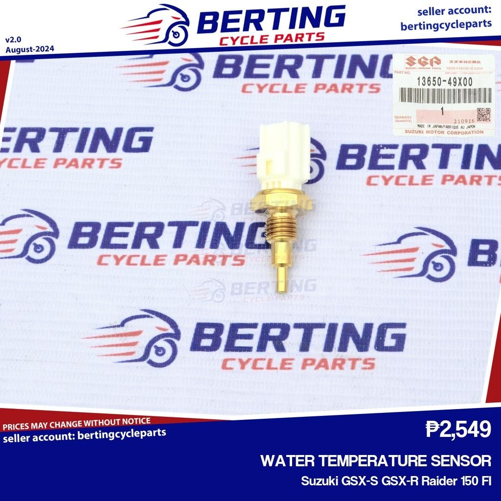SGP WATER TEMPERATURE SENSOR Suzuki GSX-S GSX-R Raider 150 FI Genuine ...