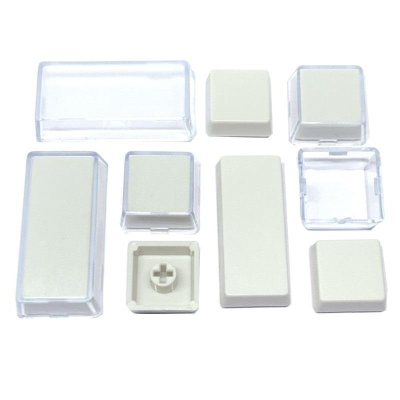 Only Keycap,DIY ABS Keycap 10 Keycaps Double-layer Keycaps Removable ...