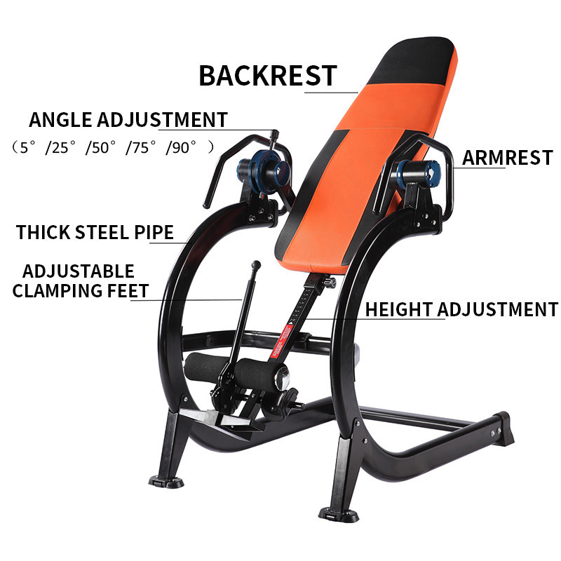 Inversion machine Intervertebral disc stretching assisted abdominal ...