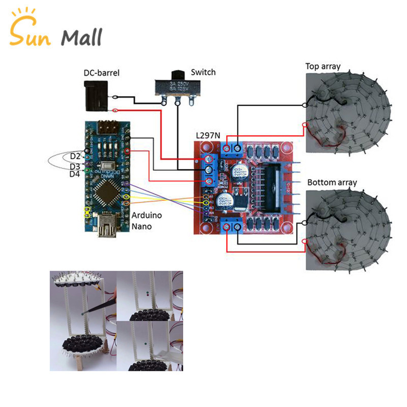 Acoustic Levitator 3D Printed TinyLev Funny Smart DIY Kit for Arduino ...