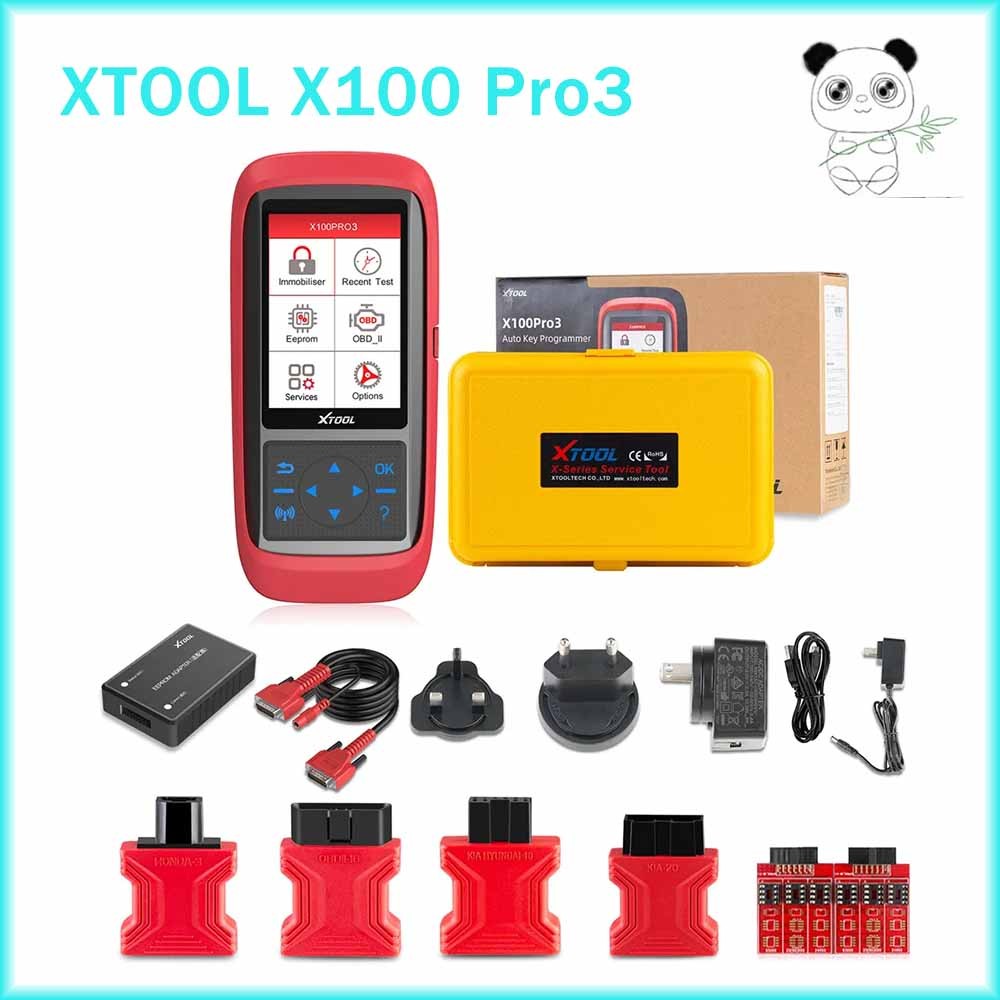 ♥XTOOL X100 Pro3 Professional Key Programmer Car Diagnostics Tools Code ...