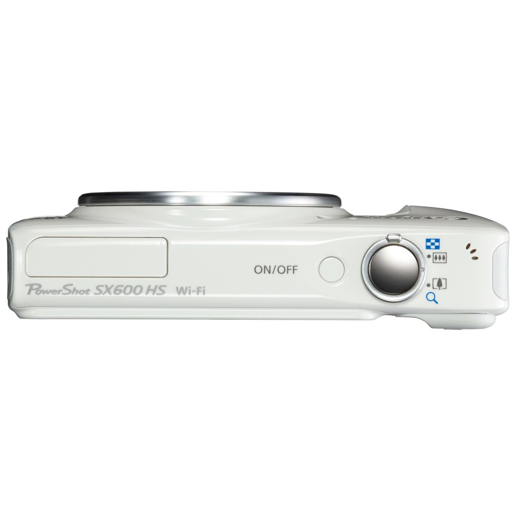 USED ] Canon Digital Camera Power Shot SX600 HS White 18x Optical
