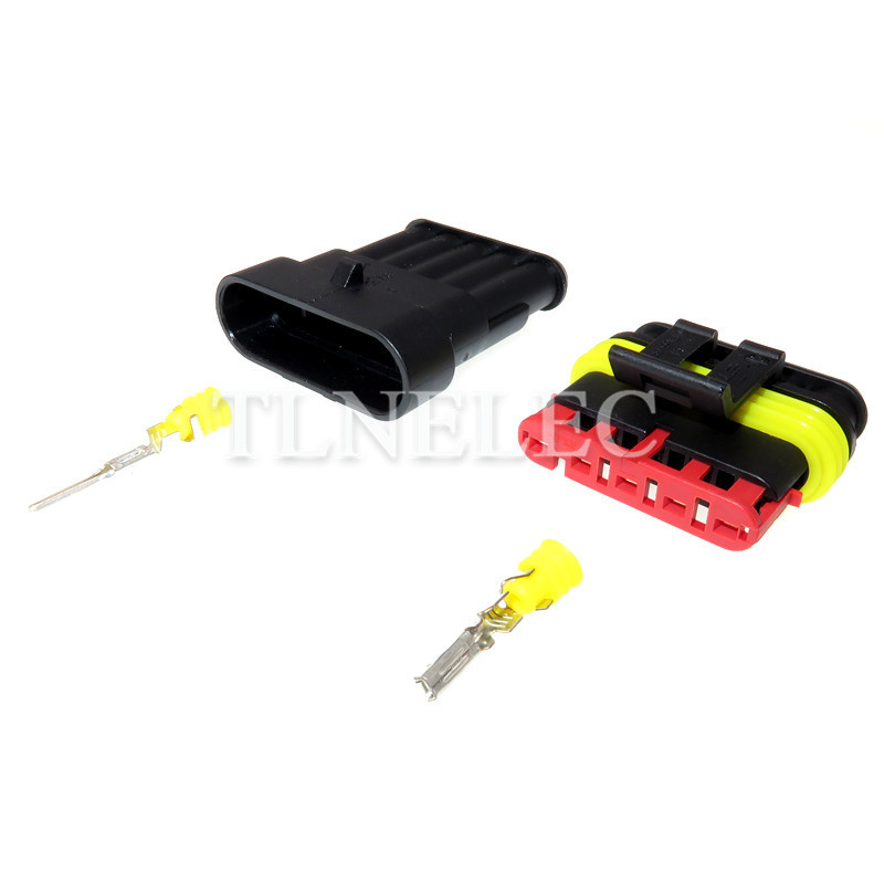 282107-1 282089-1 Superseal Male Female Waterproof Aut Electrical Wire ...