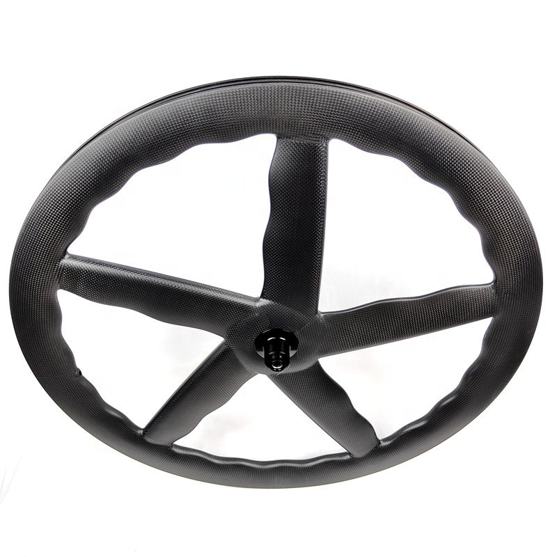 BD5 26MM Wide 5 Spoke Fixie Wheels 700C Carbon Wheel Racing Disc Brake ...