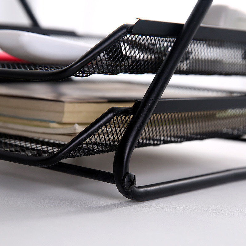 Office desktop A4 paper storage and organization rack multi-functional ...
