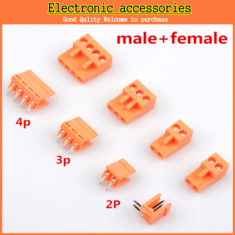 ht396 2/3/4pin Right angle Terminal plug type 3.96mm pitch connector ...