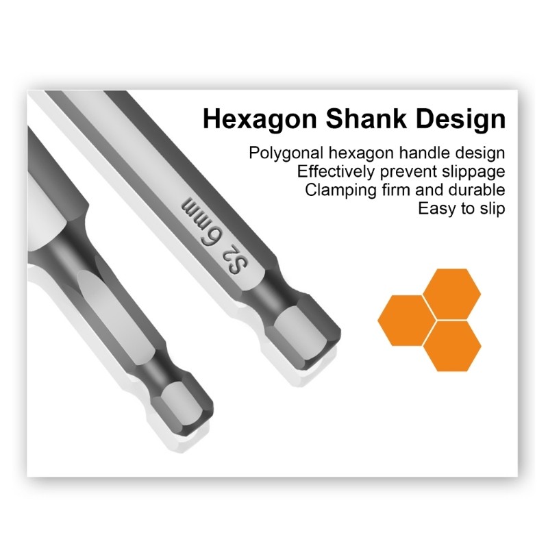 Screwdriver Bit Set 1/4\