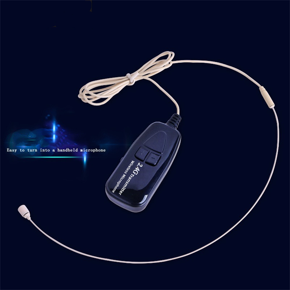 Transmitter Mic Wireless Microphone Versatile And Invisible ABS ...