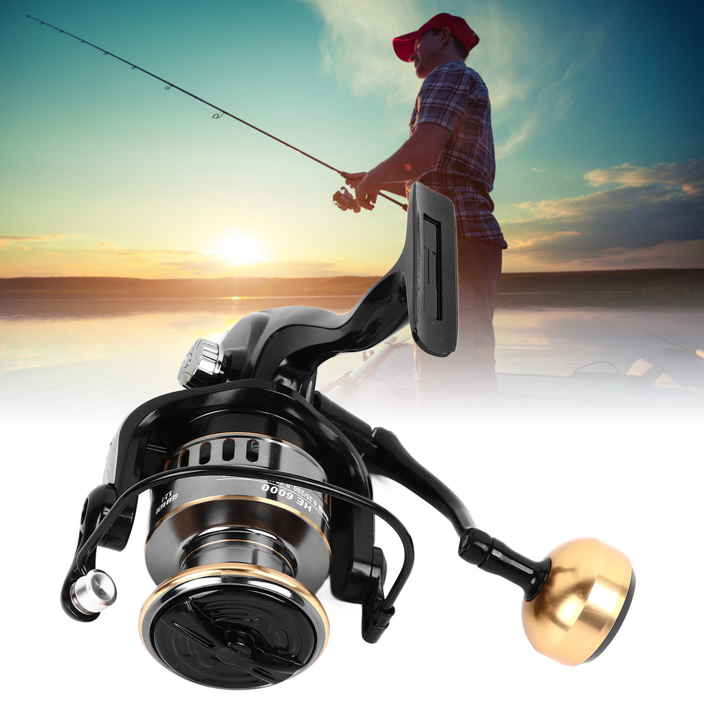 Spinning Fishing Wheel Smooth Powerful Metal 10KG Braking Force For ...