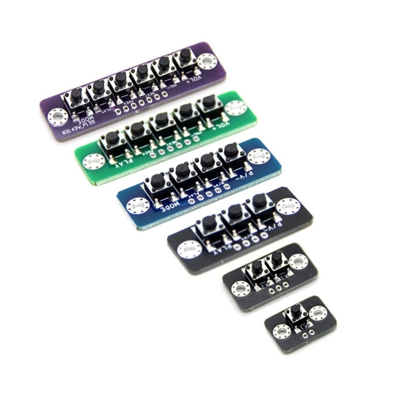 123/4/5/6Bit Independent Button Module MCU Module Micro Switches Button ...
