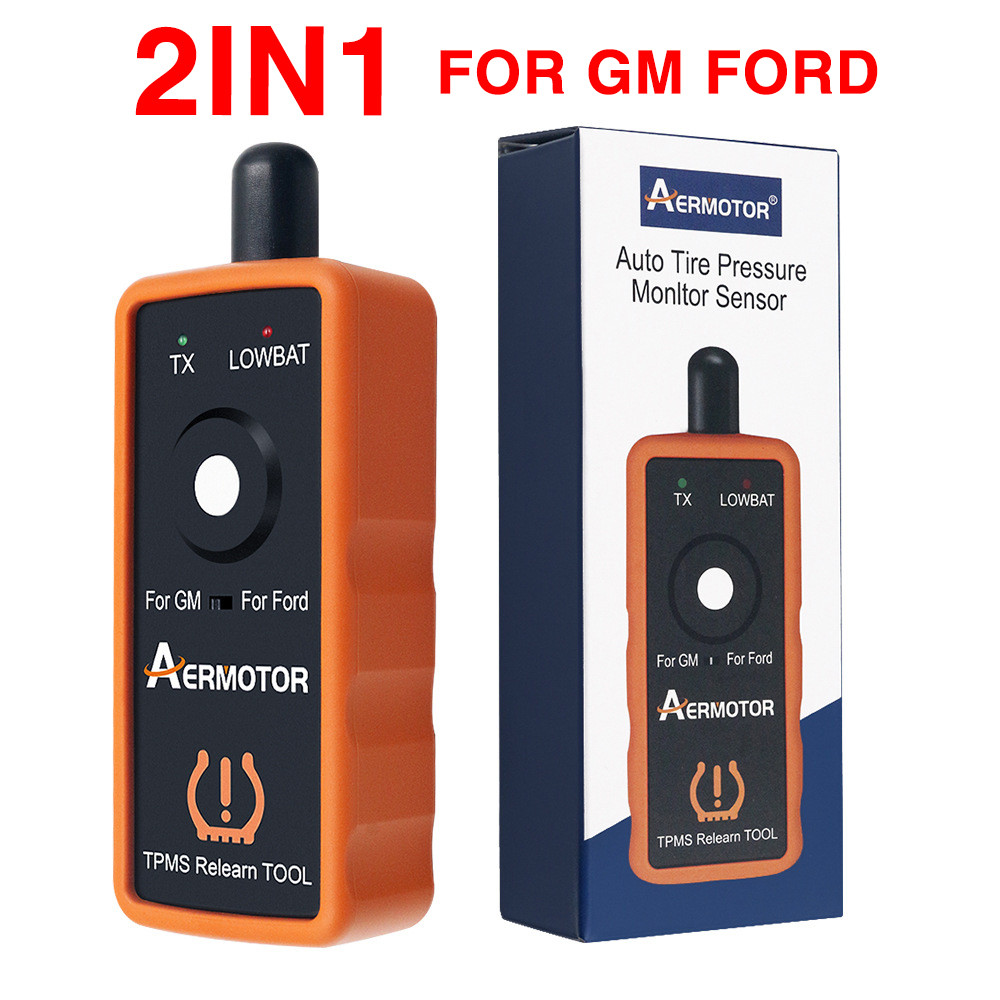 ☭2in1 TPMS Reset Tool Tire Pressure Sensor Reset Meter Activation