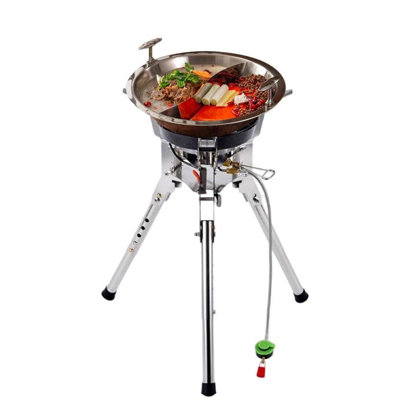 Camping Burner Stove Outdoor Propane Stove Burner Stand Universal Air ...