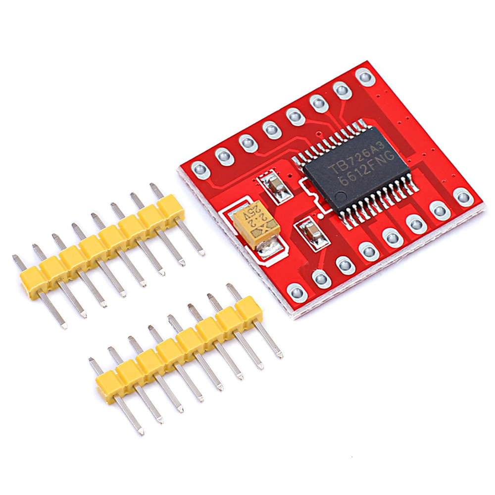 ☾DC 2.7-5.5V 1.2A TB6612 Dual Motor Driver Module TB6612FNG ...
