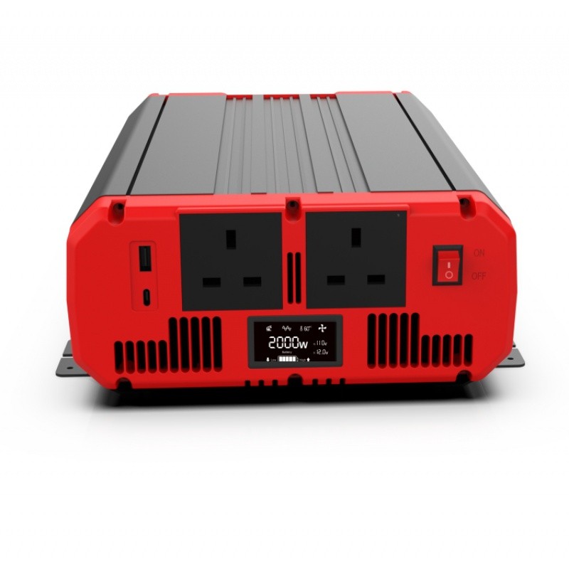 4000W 12V Pure Sine Wave Inverter Energy Products Home Power System 2kw ...