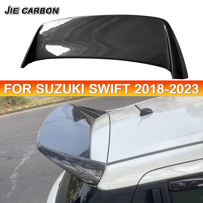 For 2018-2024 Series Suzuki Swift Sport ZC33S Carbon Fiber Rear Spoiler ...