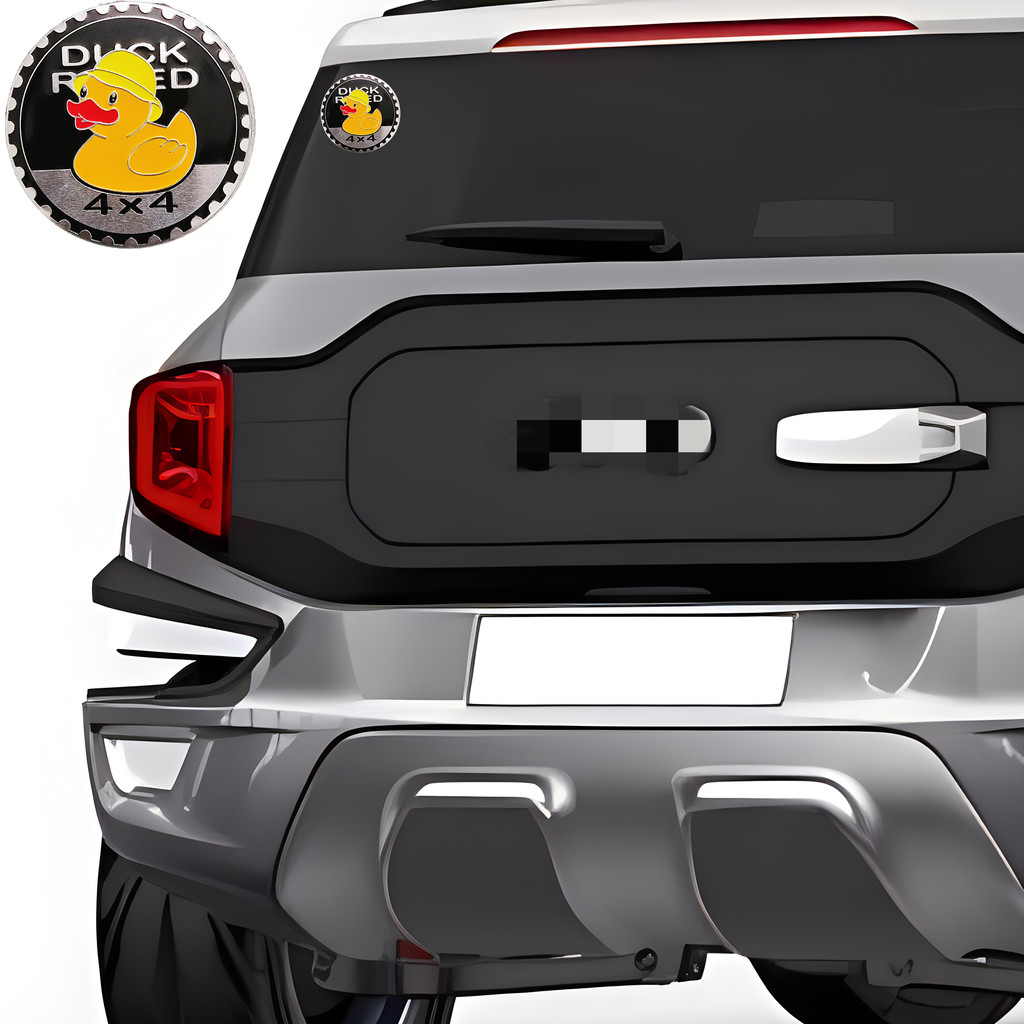 2pc 4×4 Rating Metal Car Sticker Applicable to TOY RAV4 HON CR-V VW ...