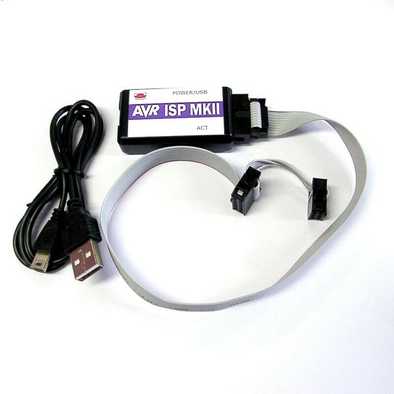 AVR ISP MKII compatible USB clone programmer ATMEL ISP PDI TPI Xmega ...